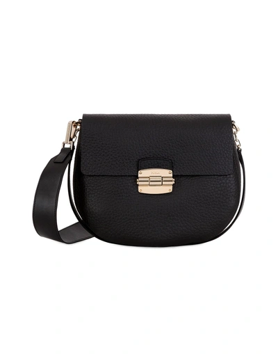 Shop Furla Handbags In Black