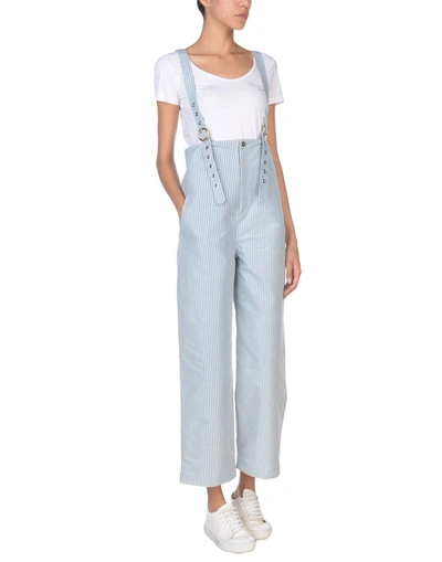 Shop Kenzo Casual Pants In Azure