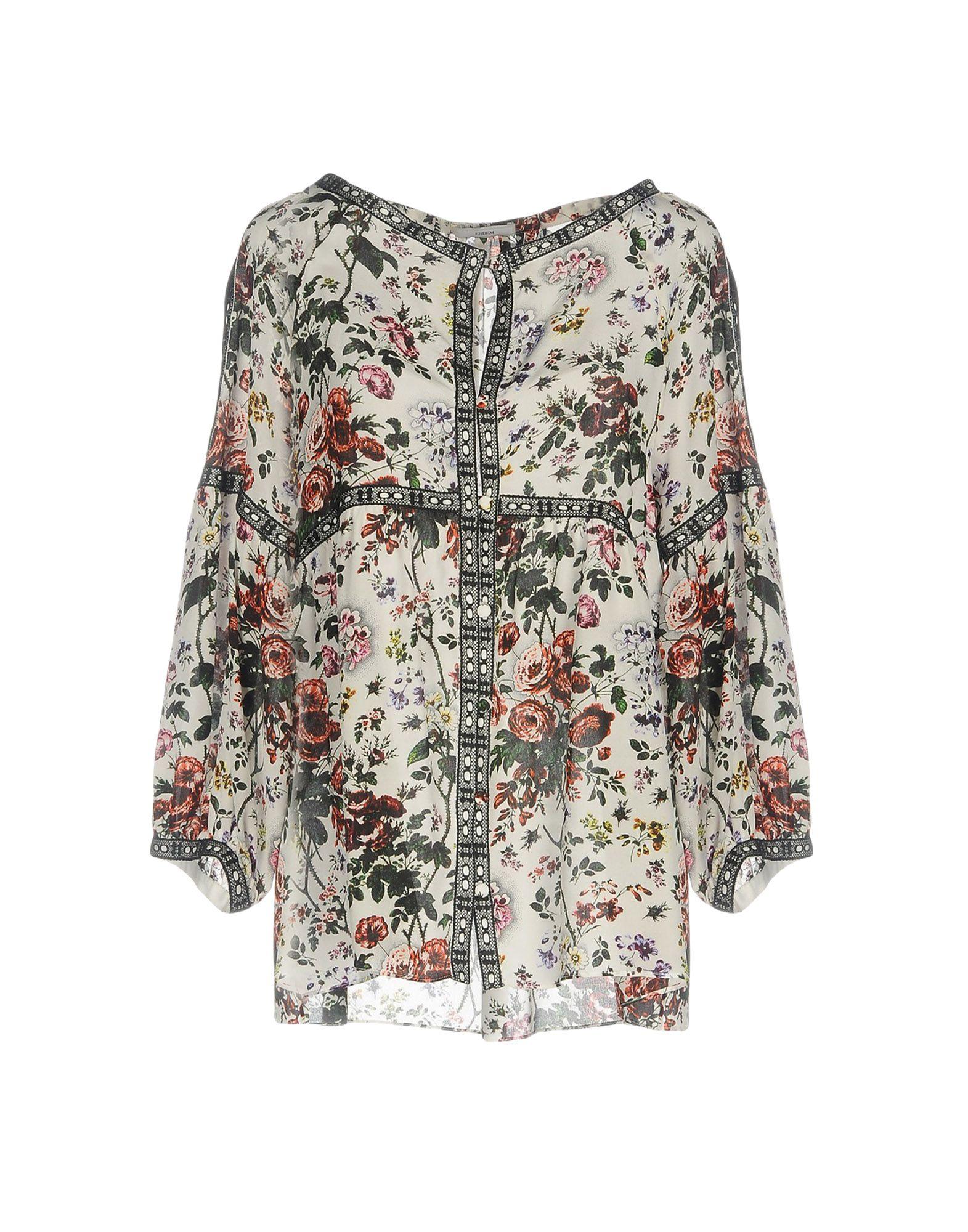 Erdem Floral Shirts & Blouses In White | ModeSens