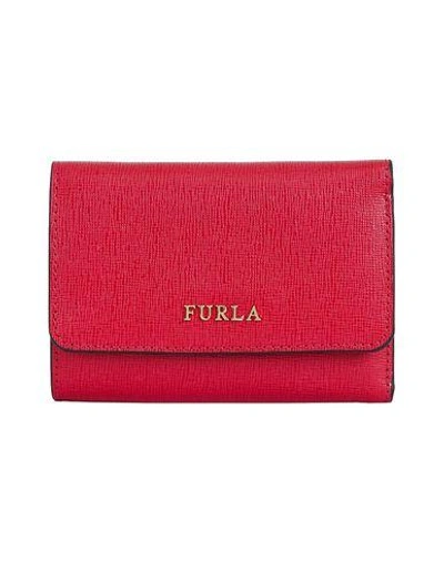 Shop Furla Wallets In Red