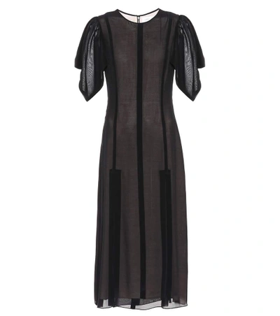 Shop Victoria Beckham Crêpe Dress In Black