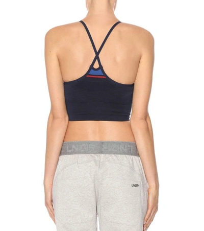 Shop Lndr Yoga Sports Bra In Blue