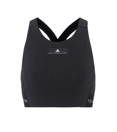 Shop Adidas By Stella Mccartney The Climachill Bra In Llack