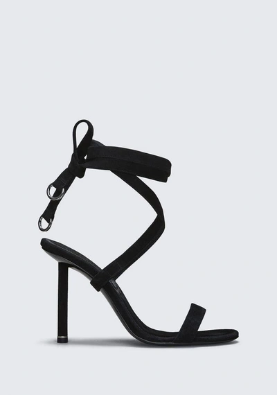 Shop Alexander Wang Evie High Heel Sandal In Black