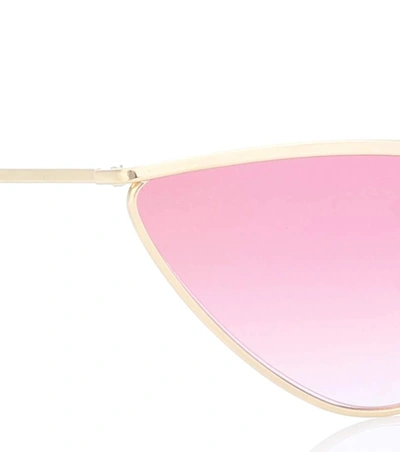 Shop Le Specs X Adam Selman The Fugitive Sunglasses In Pink