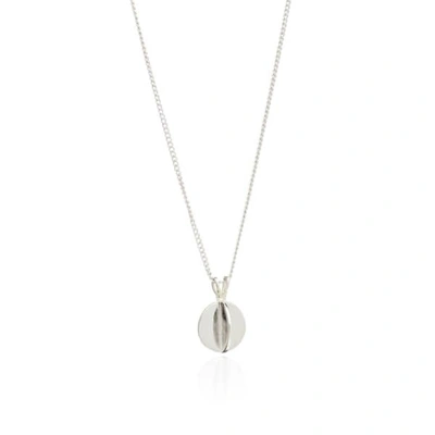 Shop Rachel Jackson London Orb Pendant Necklace In Silver