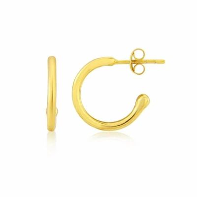 Auree Jewellery Manhattan Gold & Fuchsia Pink Chalcedony Interchangeable Gemstone Earrings