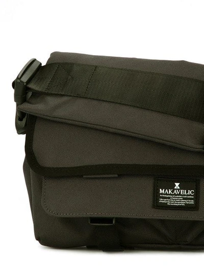 Shop Makavelic Chase Cyclist Waist-bag In Green