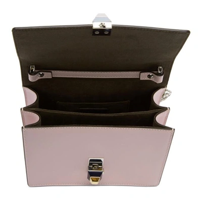 Shop Fendi Pink Small Kan I Bag In F07he Pink