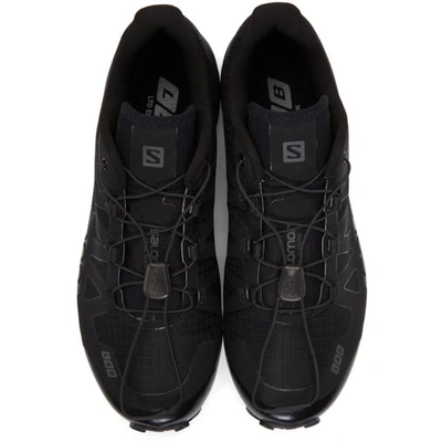 Shop Salomon Black Limited Edition S-lab Speedcross Sneakers