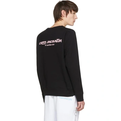 Shop Ktz Black Cross Encounter Sweatshirt In Black / Multi