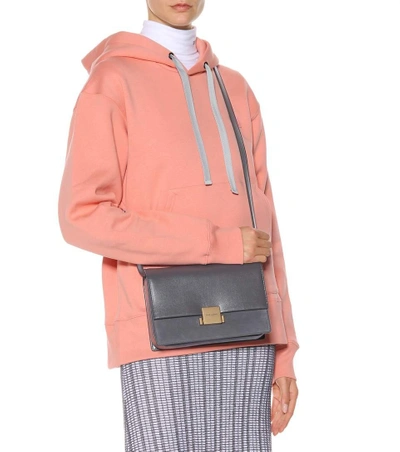 Shop Saint Laurent Medium Bellechasse Crossbody Bag In Grey