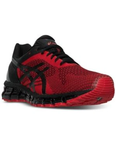 Asics Men's Gel-quantum 360 Knit Running Sneakers From Finish Line In Red/ black/onyx | ModeSens
