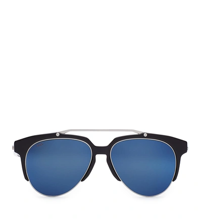 Shop Mcm Aviator Sunglasses In Bk