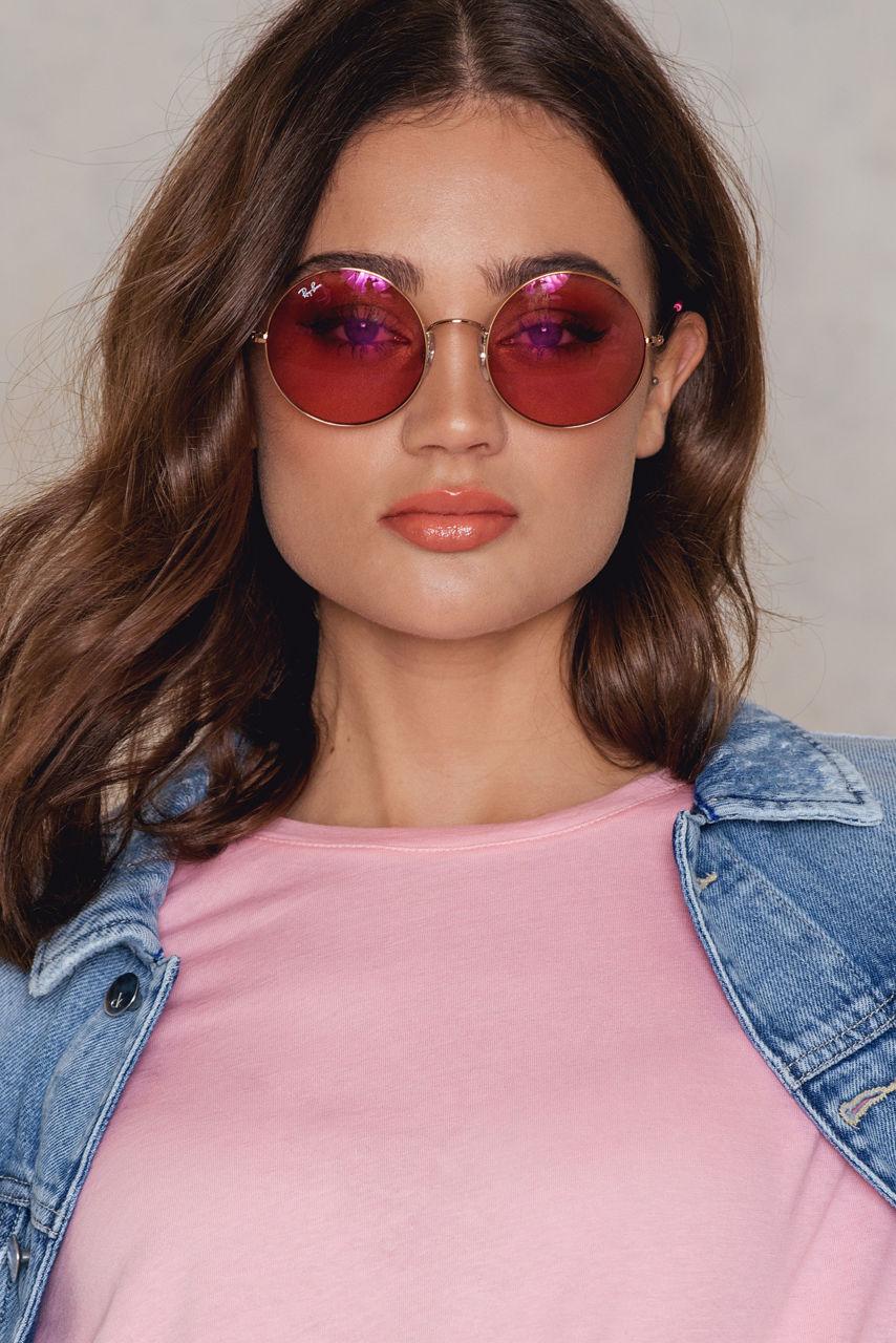 ray ban jajo pink