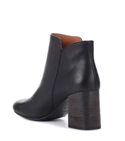 Shop See By Chloé Leather Ankle Boots