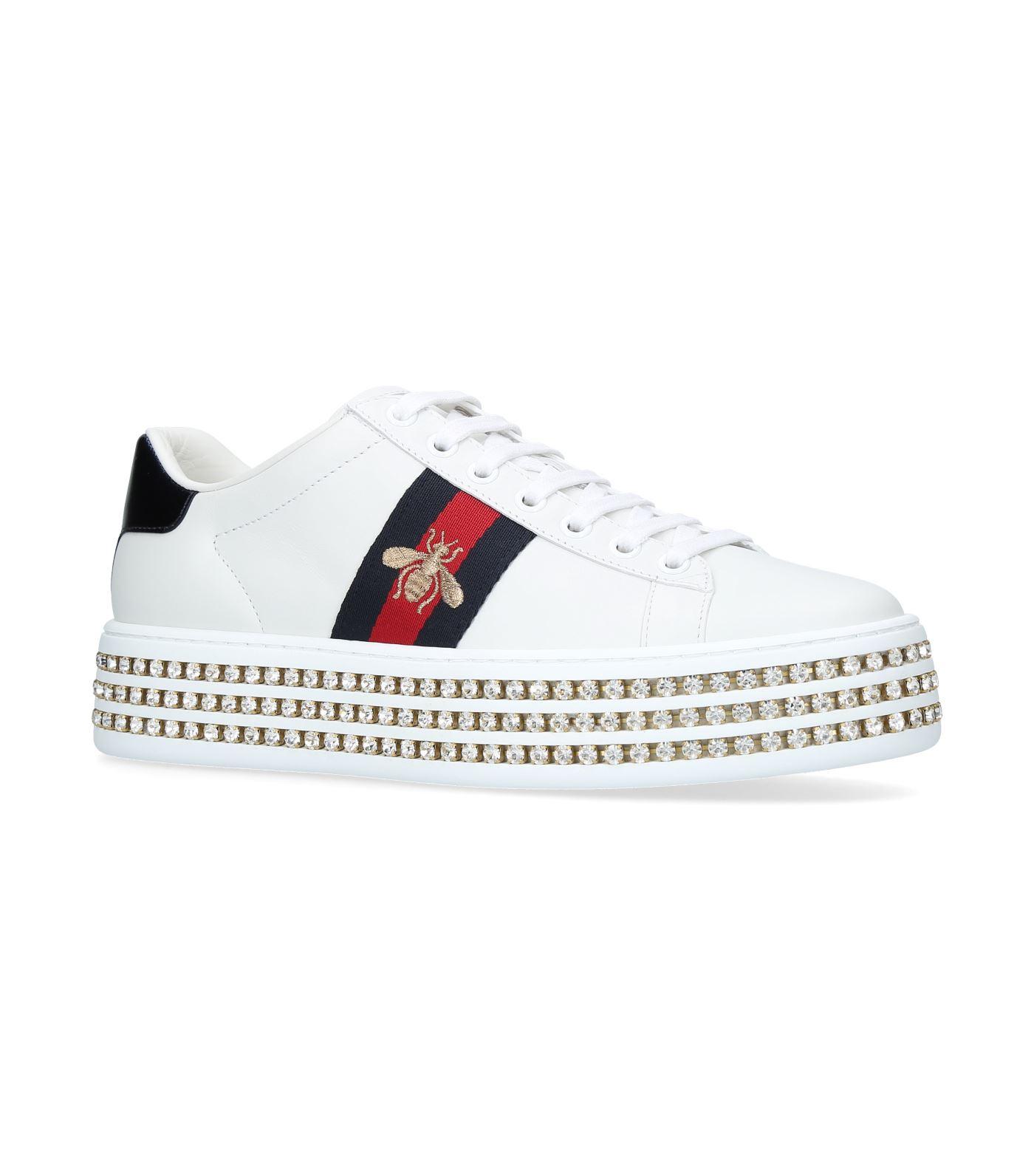 gucci bee trainers sale