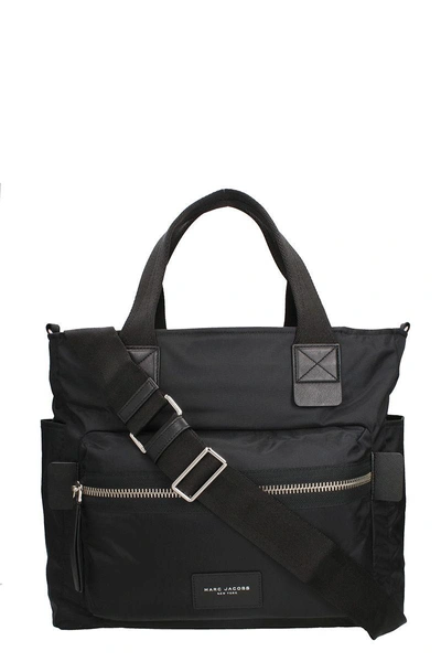 Shop Marc Jacobs Nylon Baby Bag In Black