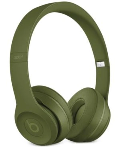 Shop Beats By Dr. Dre Solo 3 Wireless Headphones In Green