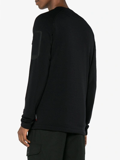 Shop Burton Ak Piston Crew Sweatshirt In Black