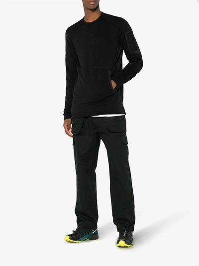 Shop Burton Ak Piston Crew Sweatshirt In Black