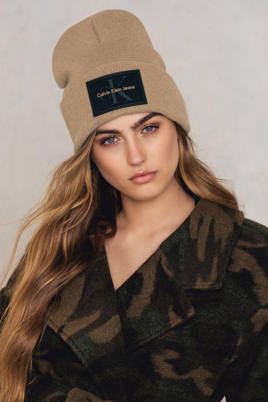 calvin klein beanie