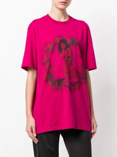 Givenchy Pin-up Girl-print Cotton-jersey T-shirt