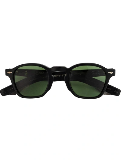 Shop Jacques Marie Mage Chunky Sunglasses - Black