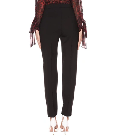 Shop Dolce & Gabbana Wool-crêpe Trousers