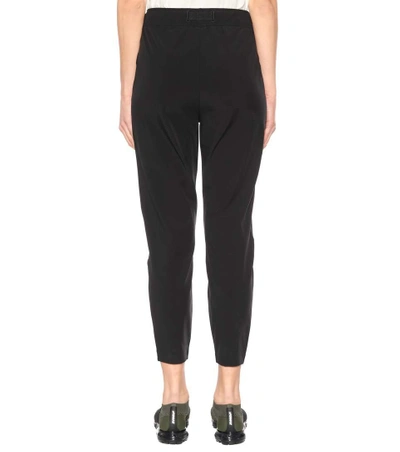 Shop Nike Lab Essentials Cropped Trackpants In Black