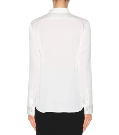 Shop The Row Petah Silk Shirt In White