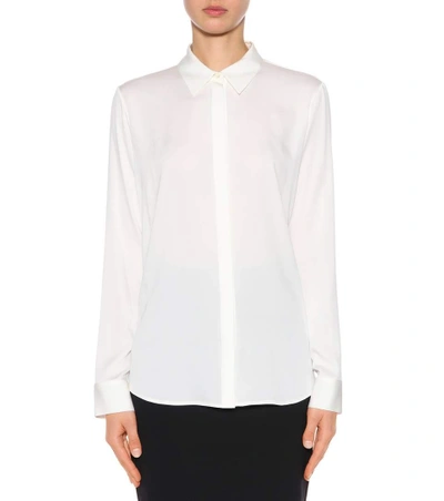 Shop The Row Petah Silk Shirt In White