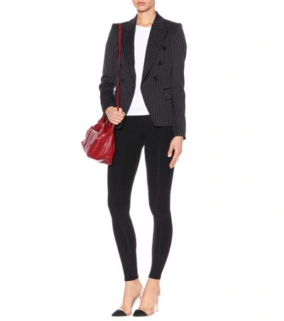 Shop The Row Relma Stretch-jersey Leggings In Black