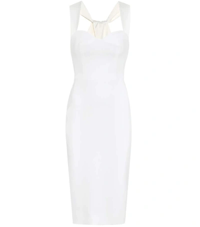 Shop Victoria Beckham Sleeveless Dress In White