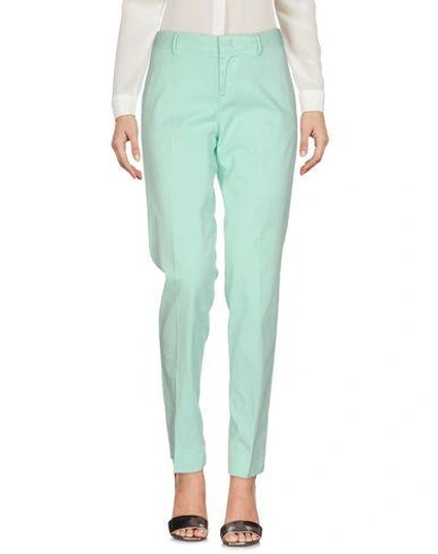 Shop Pt0w Casual Pants In Light Green