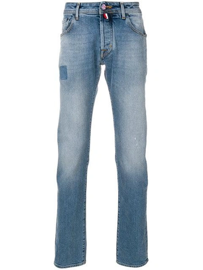 Shop Jacob Cohen Straight Jeans - Blue