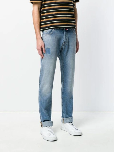 Shop Jacob Cohen Straight Jeans - Blue