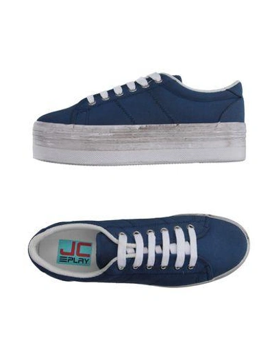 Shop Jc Play By Jeffrey Campbell Trainers In Pastel Blue