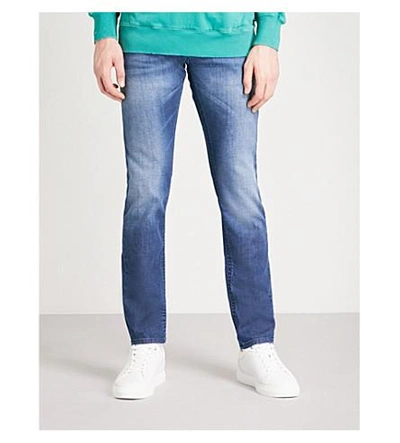 Shop Diesel Thommer Slim-fit Skinny Jeans In Denim