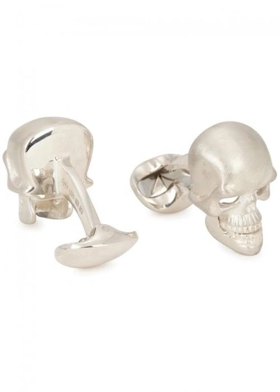 Shop Deakin & Francis Skull Sterling Silver Cufflinks