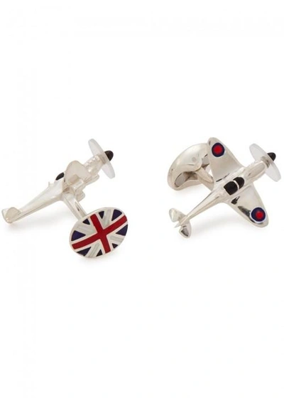 Shop Deakin & Francis Spitfire Sterling Silver Cufflinks