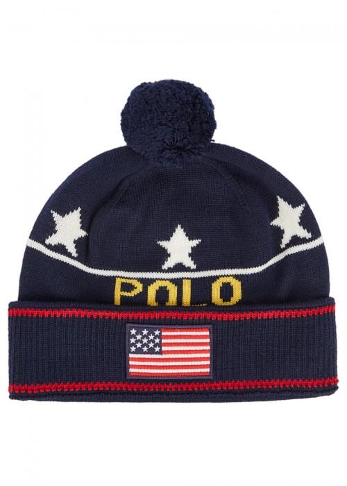 ralph lauren wool beanie