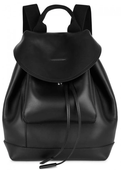 Shop Marni Black Leather Backpack