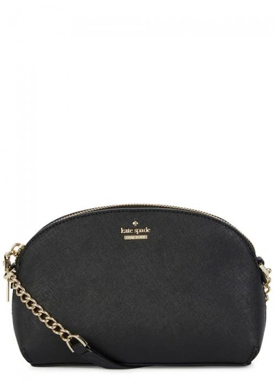 Shop Kate Spade Cameron Street Hilli Leather Cross-body Bag In Black