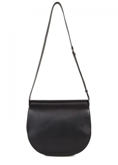 Shop Givenchy Infinity Black Leather Shoulder Bag