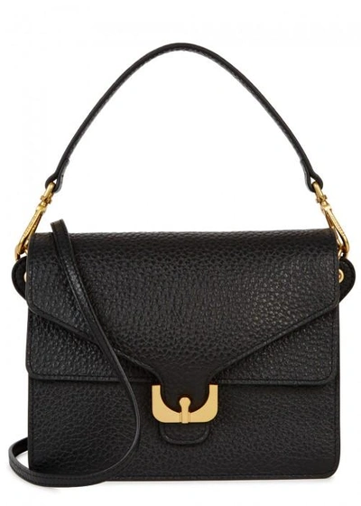 Coccinelle Ambrine Black Leather Shoulder Bag | ModeSens