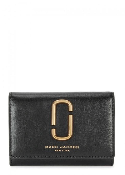 Shop Marc Jacobs Double J Black Leather Wallet