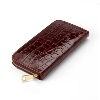 Shop Aspinal Of London The Continental Zip Wallet