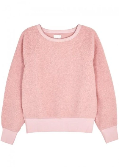 Shop Rag & Bone /jean Pink Fleece Sweatshirt