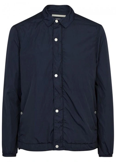 Shop Norse Projects Svend Navy Nylon Jacket